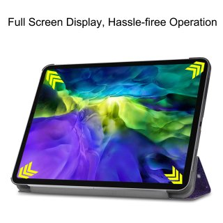 Tablet Hülle fürApple iPad Pro 11 2020 /2021 11 Zoll Slim Case Etui mit Standfunktion und Auto Sleep/Wake Funktion