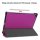 Tablet Hülle für Samsung Tab S6 Lite P610 P615 10,4 Zoll Slim Case Etui mit Standfunktion und Auto Sleep/Wake Funktion Lila