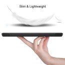 Hülle für Samsung Galaxy Tab A 8.4 2020 T307 Smart Cover Etui mit Standfunktion und Auto Sleep/Wake Funktion Schwarz