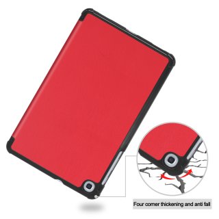 Cover für Samsung Galaxy Tab A 8.4 2020 T307 Tablethülle Schlank mit Standfunktion und Auto Sleep/Wake Funktion Rot