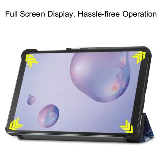 Tablet H&uuml;lle f&uuml;r Samsung Galaxy Tab A 8.4 2020 T307 Slim Case Etui mit Standfunktion und Auto Sleep/Wake Funktion