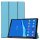 Case für Lenovo Tab M10 Plus TB-X606F TB-X606X 10.3 Zoll Schutzhülle Tasche mit Standfunktion und Auto Sleep/Wake Funktion Hellblau