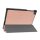 Hülle für Lenovo Tab M10 Plus TB-X606F TB-X606X 10.3 Zoll Smart Cover Etui mit Standfunktion und Auto Sleep/Wake Funktion in Bronze