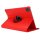Cover für Apple iPad Pro 2020/2021/2022 11 Zoll, Air 4 10.9 2020/2022 Schutzhülle Hülle Flip Case 360° Drehbar Rot