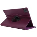 Hülle für Apple iPad Pro 2020 12.9 Zoll Schutzhülle Smart Cover 360° Drehbar Lila