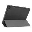 Hülle für Amazon Fire HD8/Plus 2020/2022 (10/12.Gen) 8.0 Zoll Smart Cover Etui mit Standfunktion und Auto Sleep/Wake Funktion Schwarz