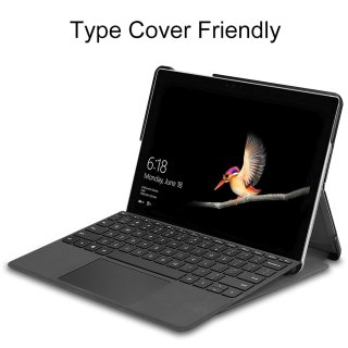 Cover für Microsoft Surface Go und Go 2 (2018/2020 Modell) 10 Zoll Tablethülle Schlank mit Standfunktion und Auto Sleep/Wake Funktion