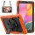 4in1 Hülle für Samsung Galaxy Tab A 10.1 Zoll SM-T510 T515 Outdoor Cover mit Displayschutz Handschlaufe Schultergurt Stifthalter