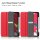 Etui für Apple iPad Pro 11 Zoll 2020 Case Schutz Hülle mit Standfunktion Tasche Rot