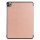 Case für Apple iPad 12.9 Pro 2020 12.9 Schutzhülle Tasche mit Standfunktion und Auto Sleep/Wake Funktion Bronze
