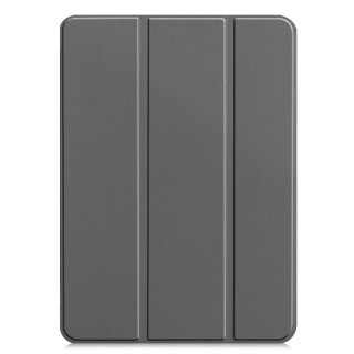 Schutzhülle für Apple iPad 12.9 Pro 2020 12.9 Slim Case Etui mit Standfunktion und Auto Sleep/Wake Funktion Grau