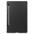 Hülle für Samsung Galaxy Tab S7 SM-T870/T875/X700 Smart Cover Etui mit Standfunktion und Auto Sleep/Wake Funktion Schwarz