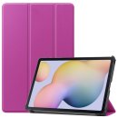 Tablet Hülle für Samsung Galaxy Tab S7 SM-T870/T875/X700 Slim Case Etui mit Standfunktion und Auto Sleep/Wake Funktion Lila