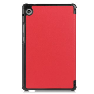 Cover für Huawei MatePad T8 8.0 Zoll  Tablethülle Schlank mit Standfunktion und Auto Sleep/Wake Funktion Rot