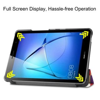 Hülle für Huawei MatePad T8 8.0 Zoll  Smart Cover Etui mit Standfunktion und Auto Sleep/Wake Funktion