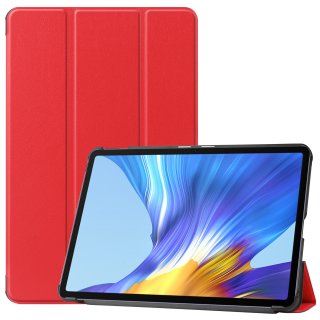 Cover für Huawei Honor V6 10.4 Zoll  Tablethülle Schlank mit Standfunktion und Auto Sleep/Wake Funktion Rot
