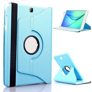 Tasche für Samsung Galaxy Tab S2 9.7 SM-T810 T815 9.7 Zoll Schutz Hülle Flip Tablet Cover Case (Hellblau)