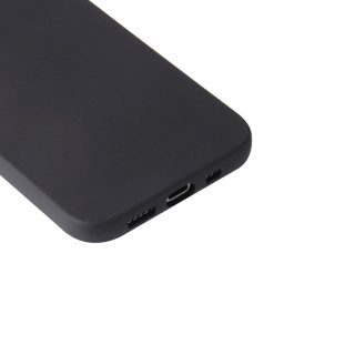 Schutzhülle für Apple iPhone 12 2020 5.4 Zoll Ultra Slim Case Tasche aus TPU Stoßfest Extra Dünn Schlank Schwarz