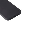 Schutzhülle für Apple iPhone 12 mini 2020 5.4 Zoll Ultra Slim Case Tasche aus TPU Stoßfest Extra Dünn Schlank Schwarz