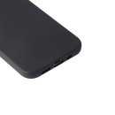 Schutzhülle für Apple iPhone 12 Pro Max 6.7 2020 6.7 Zoll Ultra Slim Case Tasche aus TPU Stoßfest Extra Dünn Schlank Schwarz