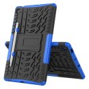 Schutzhülle für Samsung Galaxy Tab S6 Lite SM-P610 SM-P615 10.4 Zoll Slim Case Etui Outdoor Stand Blau