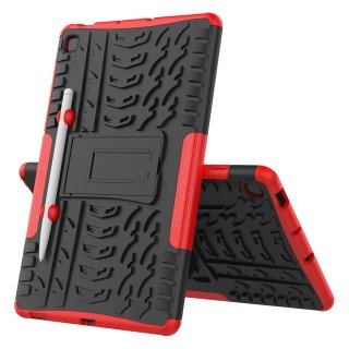 Tablet Hülle für Samsung Galaxy Tab S6 Lite SM-P610 SM-P615 10.4 Zoll Slim Case Etui Stand Schutzcover Rot