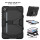 3in1 Hülle für Samsung Galaxy Tab S6 Lite SM-P610 SM-P615 10.4 Outdoor Cover Schutz + Ständer Schwarz