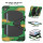 3in1 Cover für Samsung Galaxy Tab S6 Lite SM-P610 SM-P615 10.4 Extrem Schutz + Stativ Camouflage