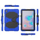 3in1 Cover für Samsung Galaxy Tab S6 Lite SM-P610 SM-P615 10.4 Outdoor Case Hülle Stand Tasche Blau