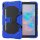 3in1 Cover für Samsung Galaxy Tab S6 Lite SM-P610 SM-P615 10.4 Outdoor Case Hülle Stand Tasche Blau