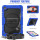 4in1 Schutzhülle für Samsung Galaxy Tab S6 Lite SM-P610 SM-P615 10.4 Hard Case + Standfunktion+Tragegurt Blau