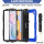 4in1 Schutzhülle für Samsung Galaxy Tab S6 Lite SM-P610 SM-P615 10.4 Hard Case + Standfunktion+Tragegurt Blau