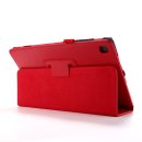 Hülle für Samsung Galaxy Tab S6 Lite SM-P610 SM-P615 10.4 Zoll Slim Case Etui mit Standfunktion Rot