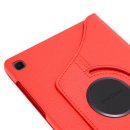 Hülle für Samsung Galaxy Tab S6 Lite SM-P610 SM-P615 10.4 Zoll Schutzhülle Smart Cover 360° Drehbar Rot