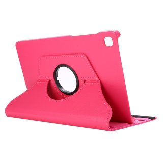Schutzhülle für Samsung Galaxy Tab S6 Lite SM-P610 SM-P615 10.4 Zoll Hülle Flip Case 360° Drehbar Pink