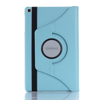 Hülle für Samsung Galaxy Tab S6 Lite SM-P610 SM-P615 10.4 Zoll Schutzhülle Smart Cover 360° Drehbar Hellblau