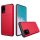 Schutzhülle für Samsung Galaxy S20 Ultra 6.9 Zoll Ultra Slim Case Tasche mit Kartenslot Rot