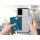 Hülle für Samsung Galaxy S20 Ultra 6.9 Zoll mit Kartensteckplatz Case Cover Stoßfest Silber