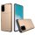 Schutzhülle für Samsung Galaxy S20 6.2 Zoll Kreditkarte Case Tasche Stoßfest Gold