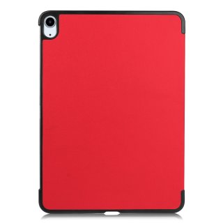 Cover für Apple Ipad Air 4 2020/2022 4. Generation 10.9 Zoll  Tablethülle Schlank mit Standfunktion und Auto Sleep/Wake Funktion Rot
