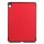 Cover für Apple Ipad Air 4 2020/2022 4. Generation 10.9 Zoll Tablethülle Schlank mit Standfunktion und Auto Sleep/Wake Funktion Rot