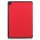 Cover für Lenovo IdeaPad Duet Chromebook 10.1 Zoll Tablethülle Schlank mit Standfunktion und Auto Sleep/Wake Funktion Rot