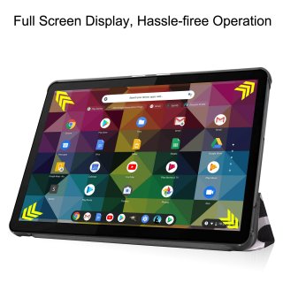 Tablet Hülle für Lenovo IdeaPad Duet Chromebook 10.1 Zoll Slim Case Etui mit Standfunktion und Auto Sleep/Wake Funktion