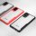 Hülle für Samsung Galaxy A71 Slim Case Cover Outdoor Handyhülle aus TPU Stoßfest Extra Schutz Robust Rot