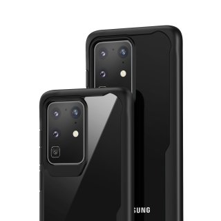Schutzhülle für Samsung Galaxy S20 6.2 Zoll Dünn Case Tasche Outdoor Handyhülle aus TPU Stoßfest Extra Schutz Leicht Schwarz