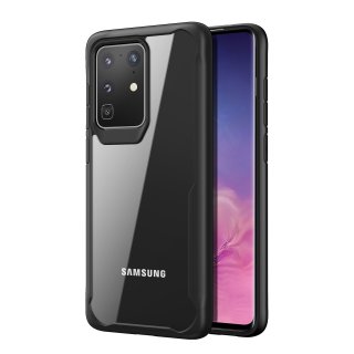 Schutzhülle für Samsung Galaxy S20 Ultra 6.9 Zoll Dünn Case Tasche Outdoor Handyhülle aus TPU Stoßfest Extra Schutz Leicht Schwarz