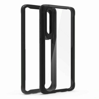 Schutzhülle für Huawei Honor P30 Dünn Case Tasche Outdoor Handyhülle aus TPU Stoßfest Extra Schutz Leicht Schwarz