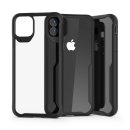 Schutzhülle für Apple iPhone 11 XI 2019 6.1 Zoll Dünn Case Tasche Outdoor Handyhülle aus TPU Stoßfest Extra Schutz Leicht Schwarz