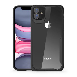 Schutzhülle für Apple iPhone 11 Pro Max XI 2019 6.5 Zoll Dünn Case Tasche Outdoor Handyhülle aus TPU Stoßfest Extra Schutz Leicht Schwarz