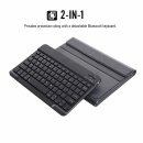 2in1 Bluetooth Tastatur und Cover für Samsung Galaxy Tab A SM-T510 SM-T515 10.1 Zoll Case Schutz Hülle Schwarz